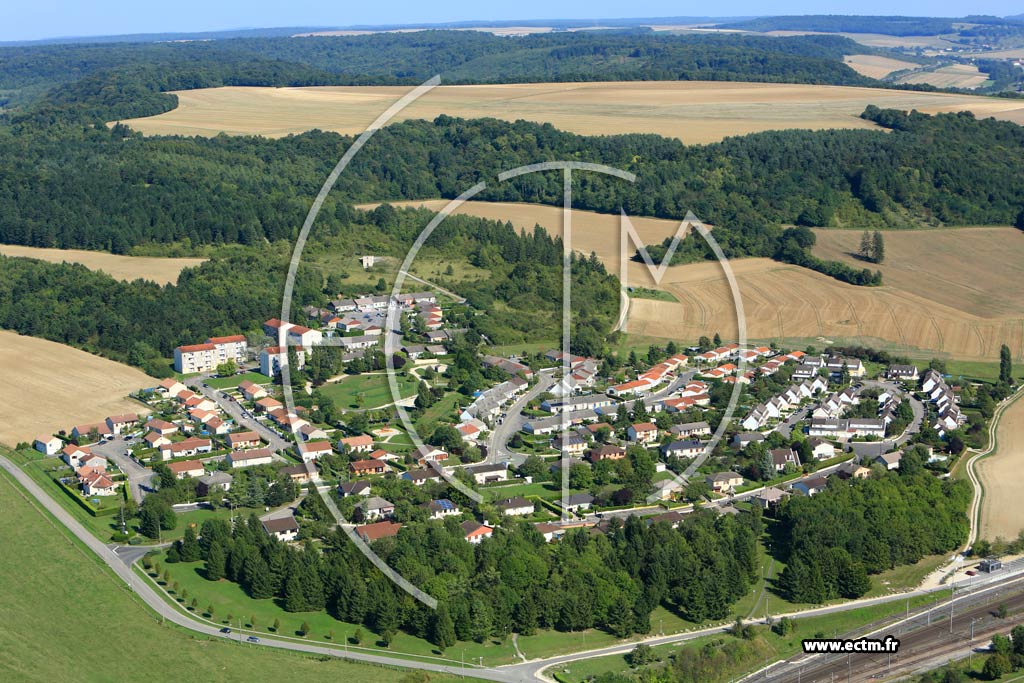 Photo arienne de Tronville-en-Barrois (Les Combles)