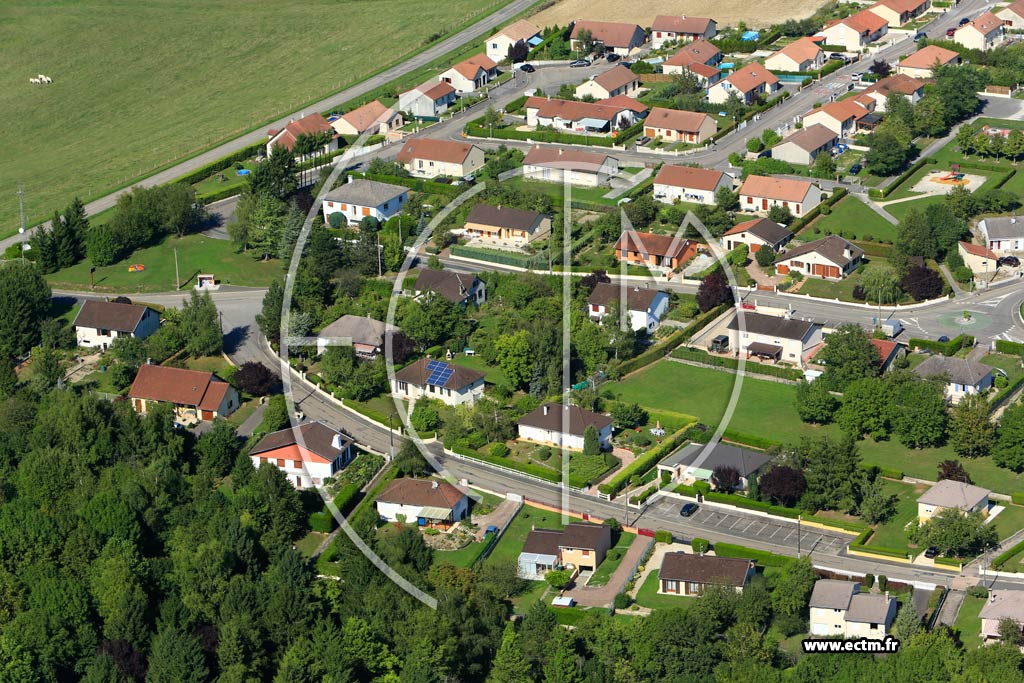 Photo arienne de Tronville-en-Barrois (Les Combles)
