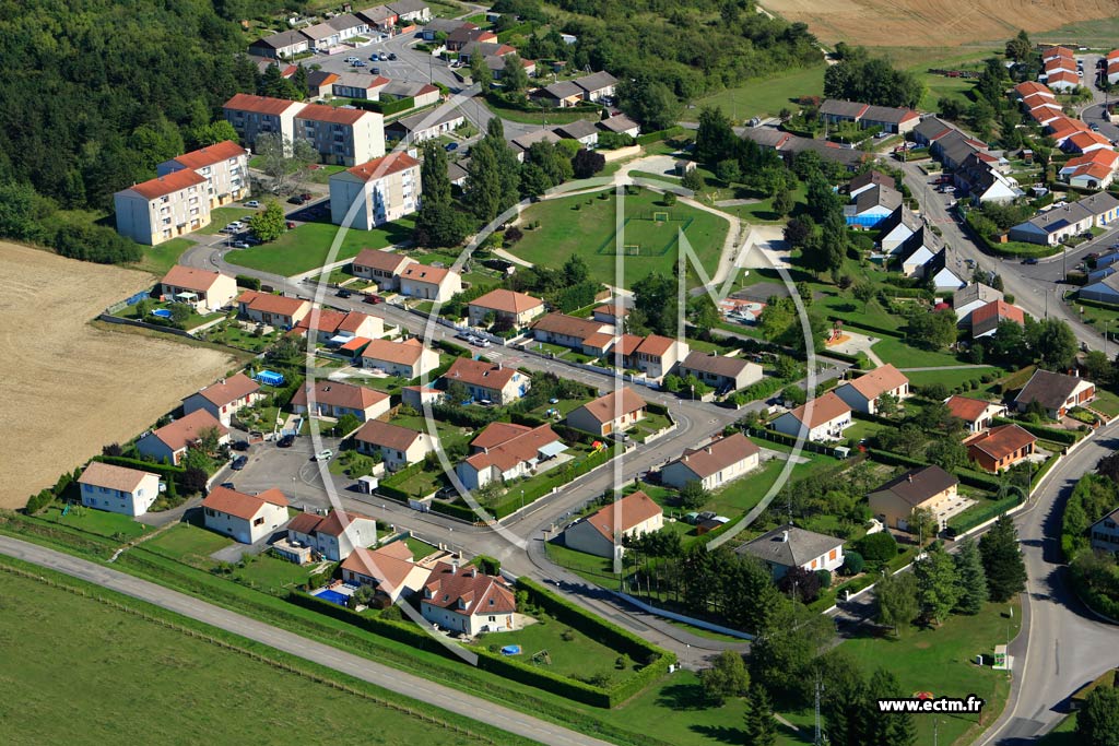 Photo arienne de Tronville-en-Barrois (Les Combles)