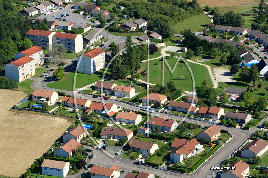 Photo arienne de Tronville-en-Barrois (Les Combles)