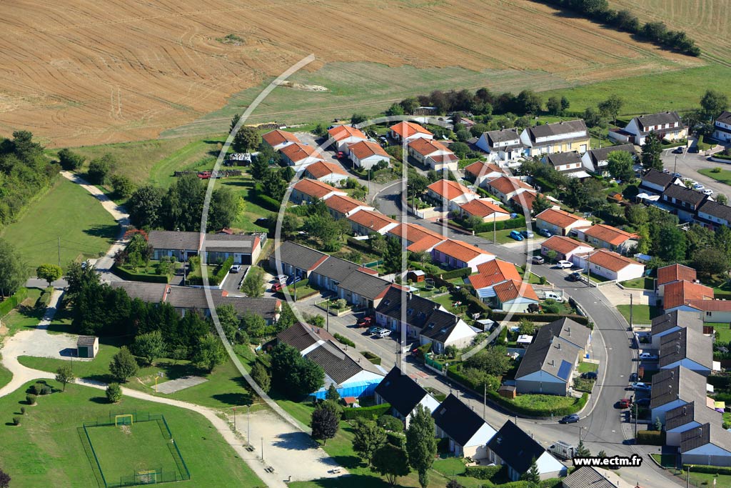 Photo arienne de Tronville-en-Barrois (Les Combles)