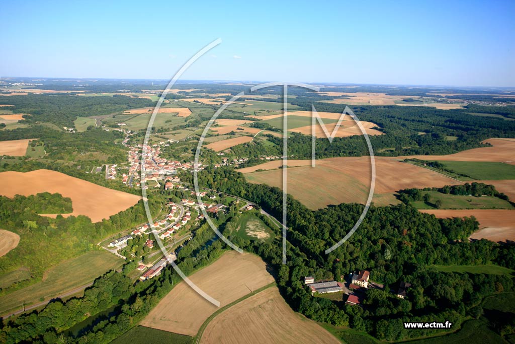 Photo arienne de Trmont-sur-Saulx
