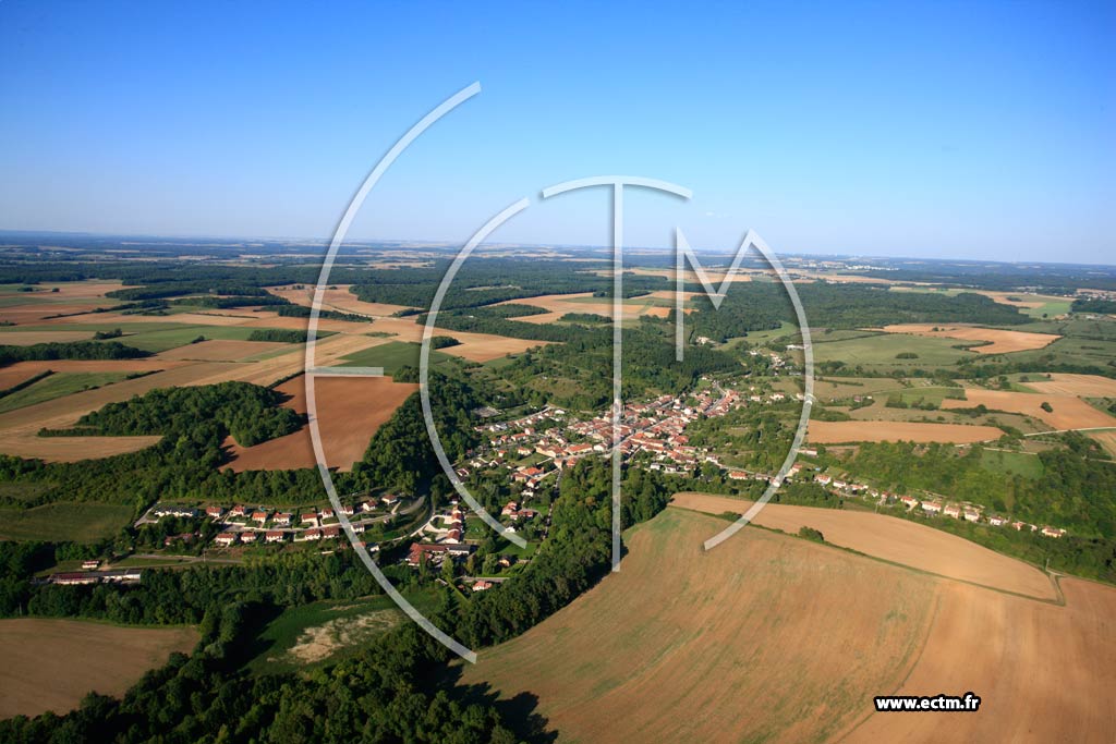 Photo arienne de Trmont-sur-Saulx