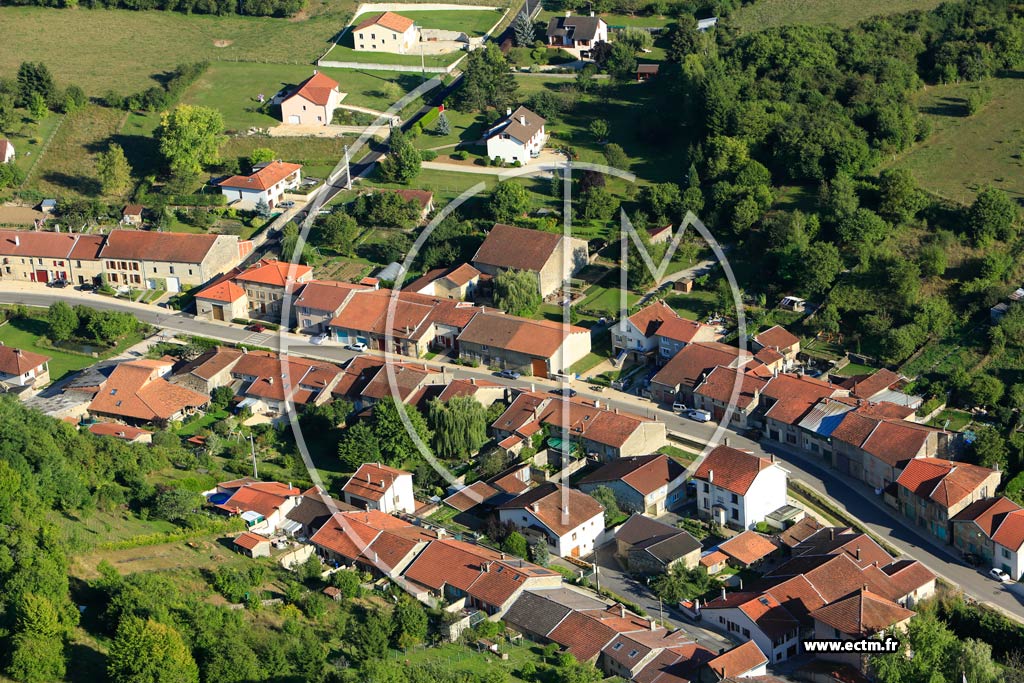 Photo arienne de Trmont-sur-Saulx