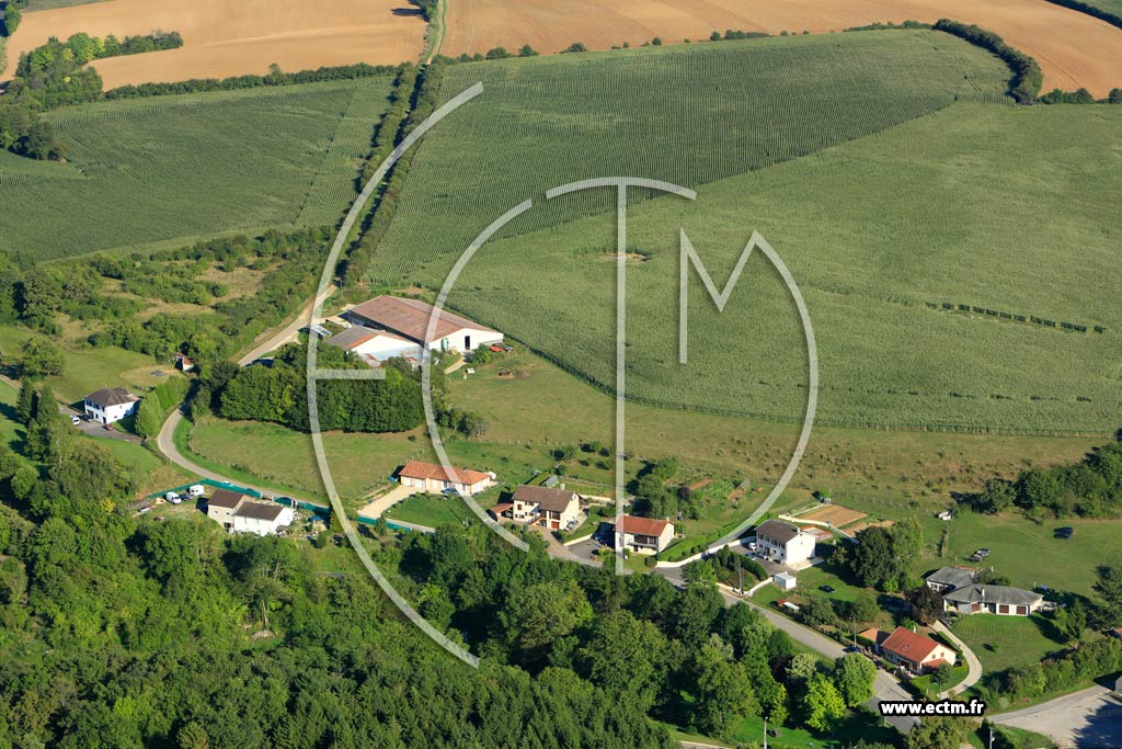 Photo arienne de Trmont-sur-Saulx