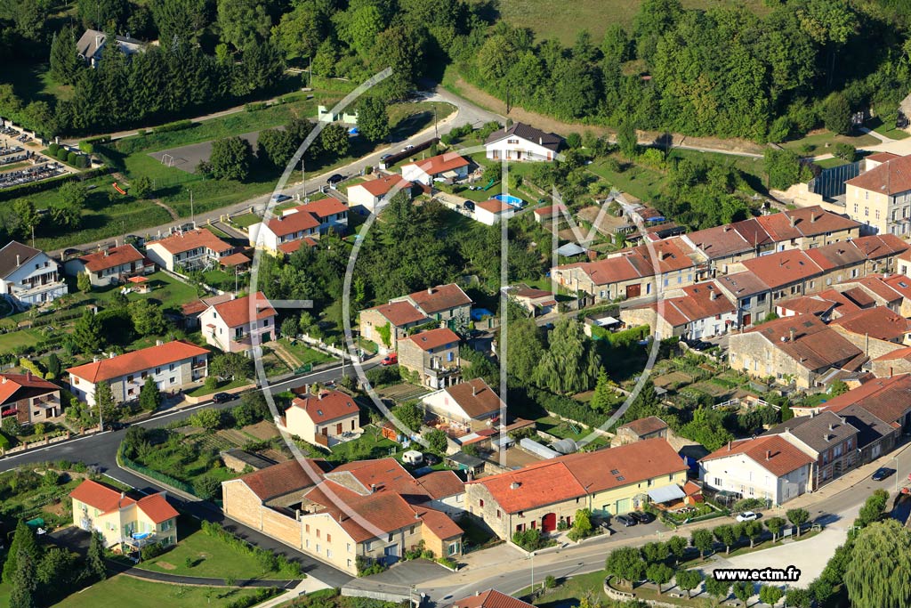 Photo arienne de Trmont-sur-Saulx