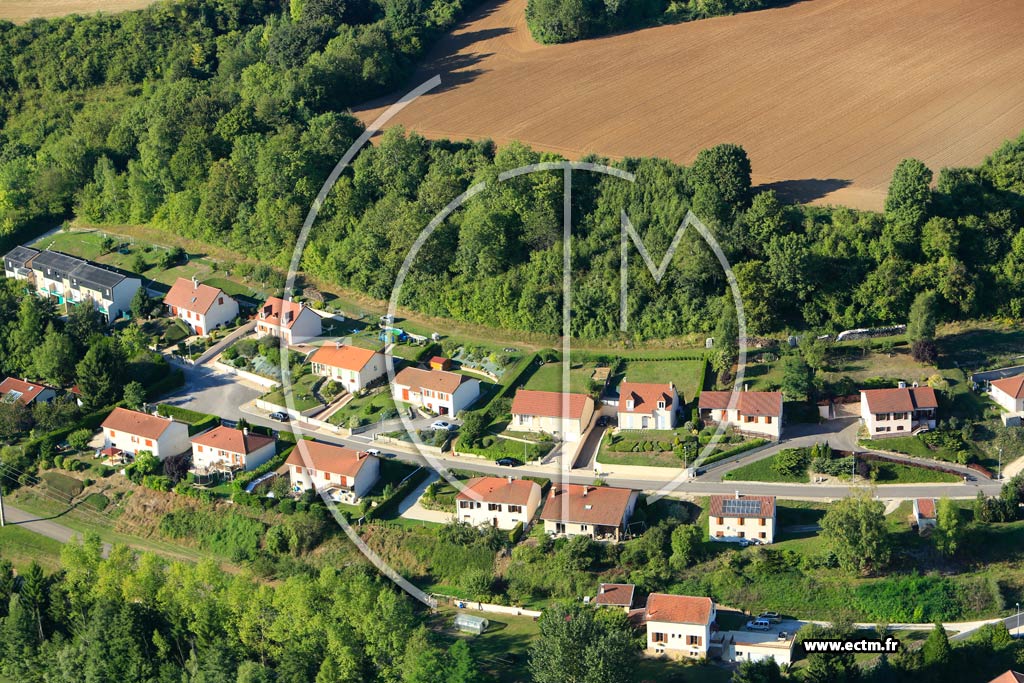 Photo arienne de Trmont-sur-Saulx