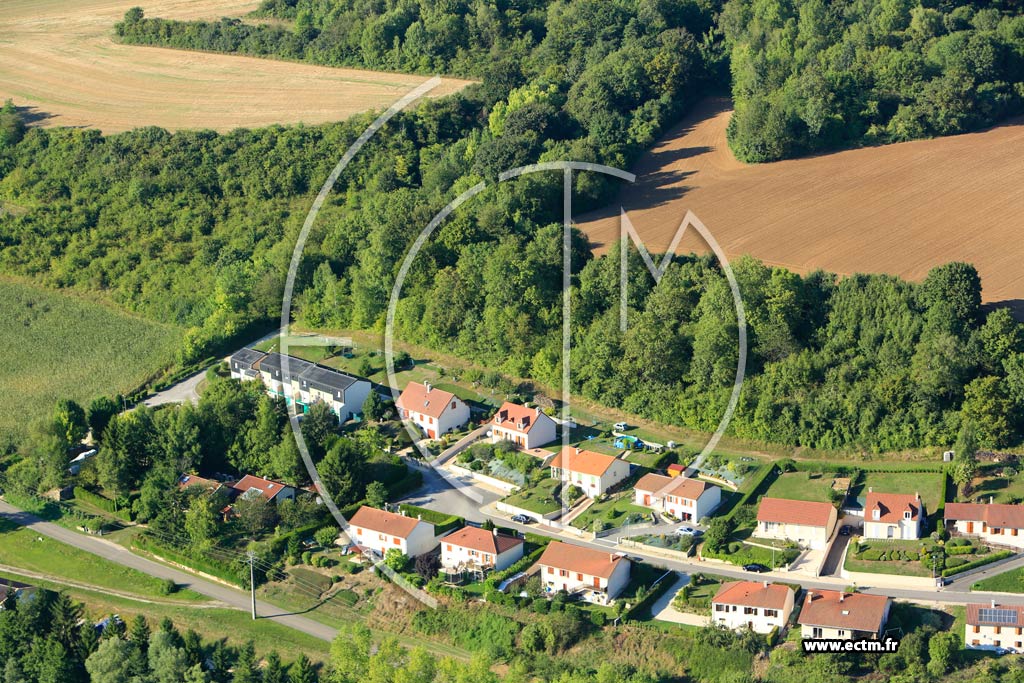 Photo arienne de Trmont-sur-Saulx