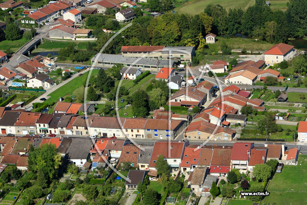 Photo arienne de Velaines