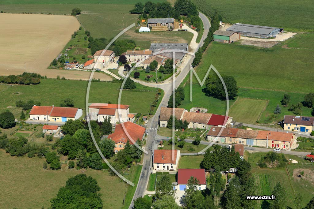 Photo arienne de Ville-Devant-Belrain
