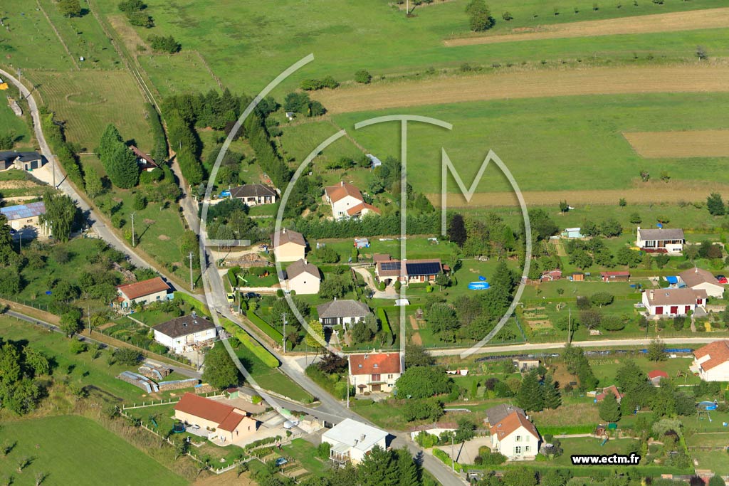 Photo arienne de Ville-sur-Saulx