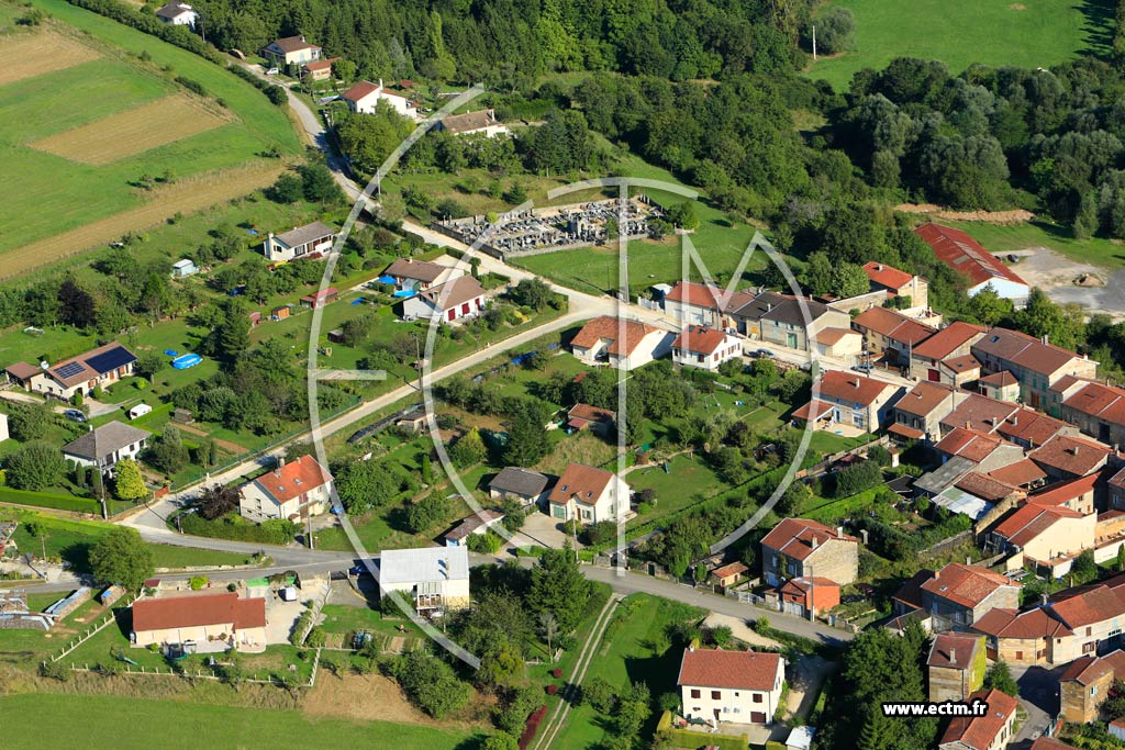 Photo arienne de Ville-sur-Saulx