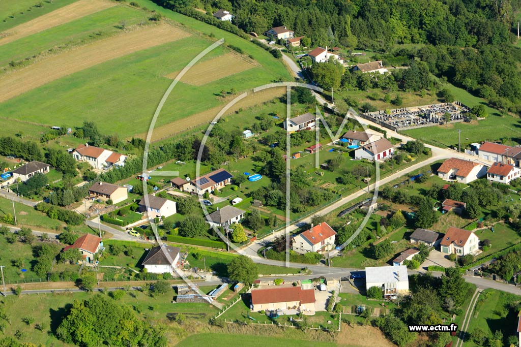 Photo arienne de Ville-sur-Saulx