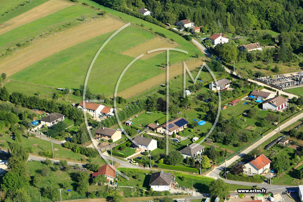Photo arienne de Ville-sur-Saulx