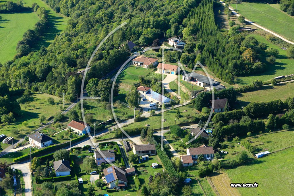 Photo arienne de Ville-sur-Saulx