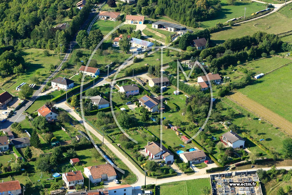 Photo arienne de Ville-sur-Saulx