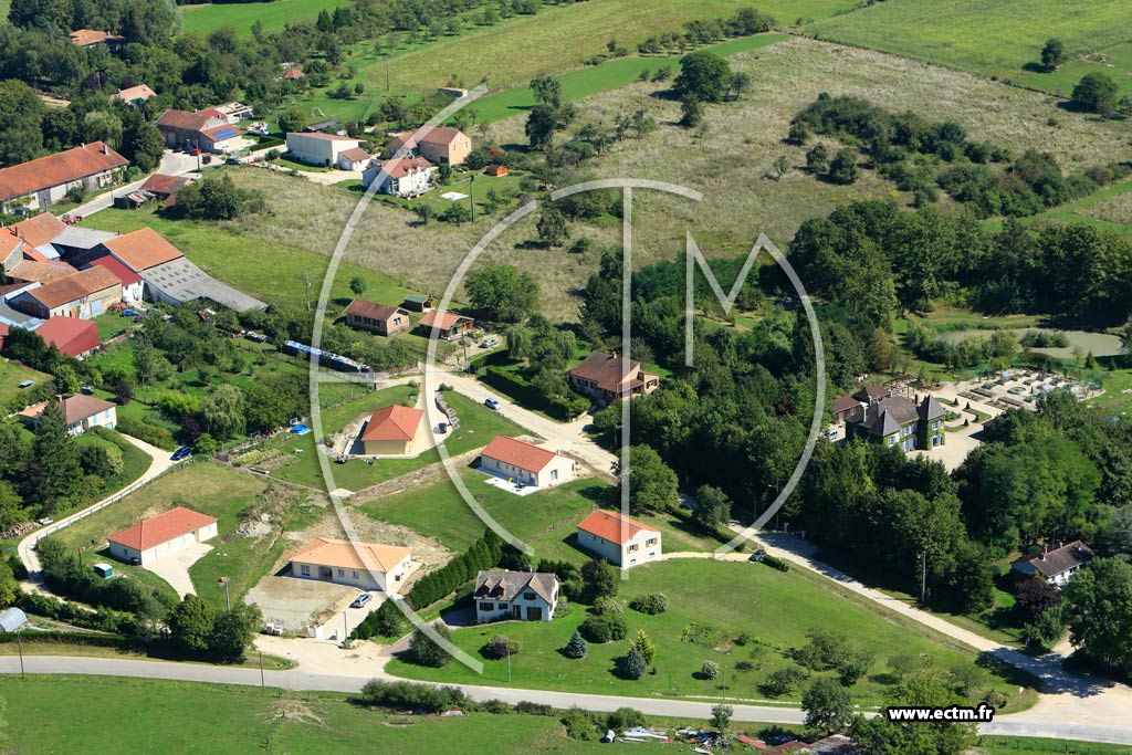 Photo arienne de Villers-aux-Vents