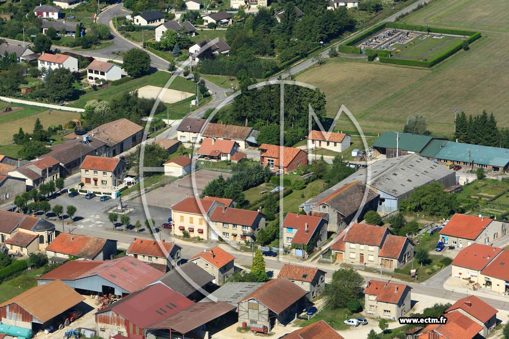 Photo arienne de Villotte-sur-Aire