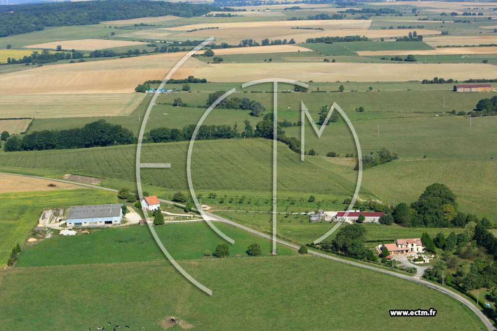 Photo arienne de Villotte-sur-Aire