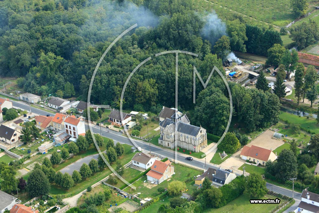 Photo arienne de Aumnancourt (Pontgivart)