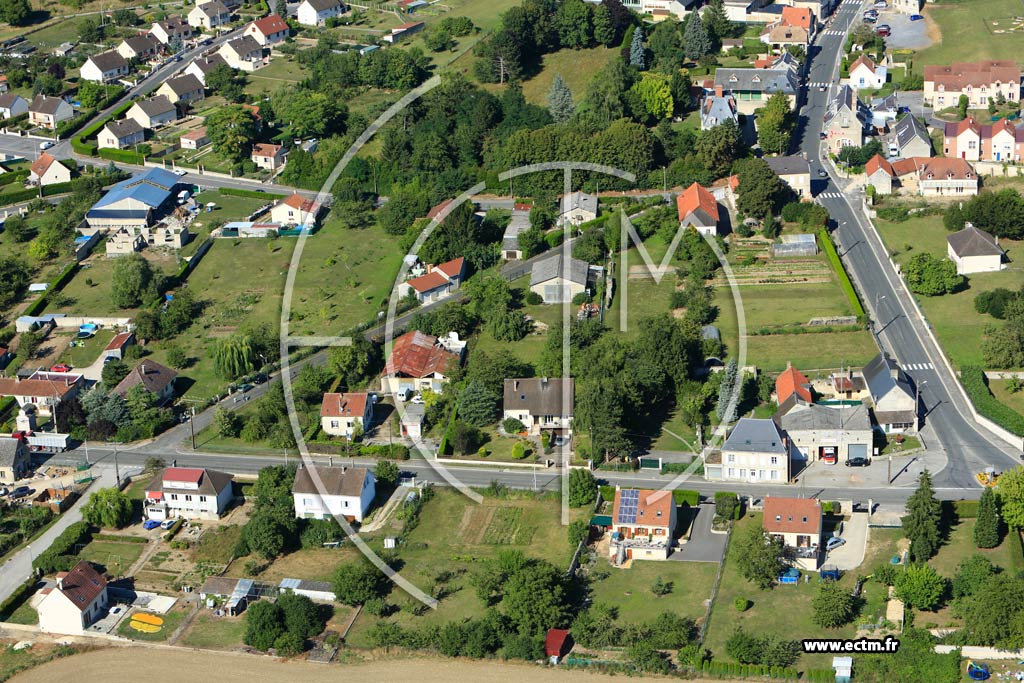 Photo arienne de Beaurieux