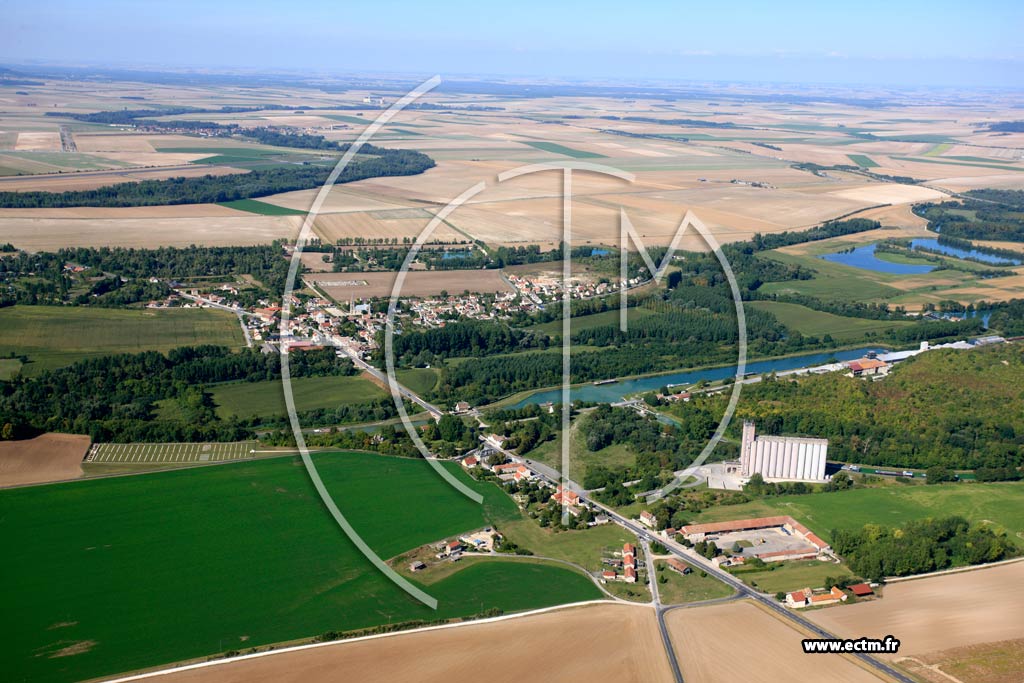 Photo arienne de Berry-au-Bac