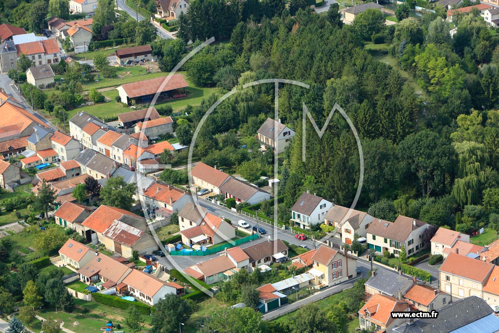 Photo arienne de Boult-sur-Suippe