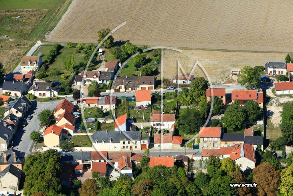 Photo arienne de Brienne-sur-Aisne