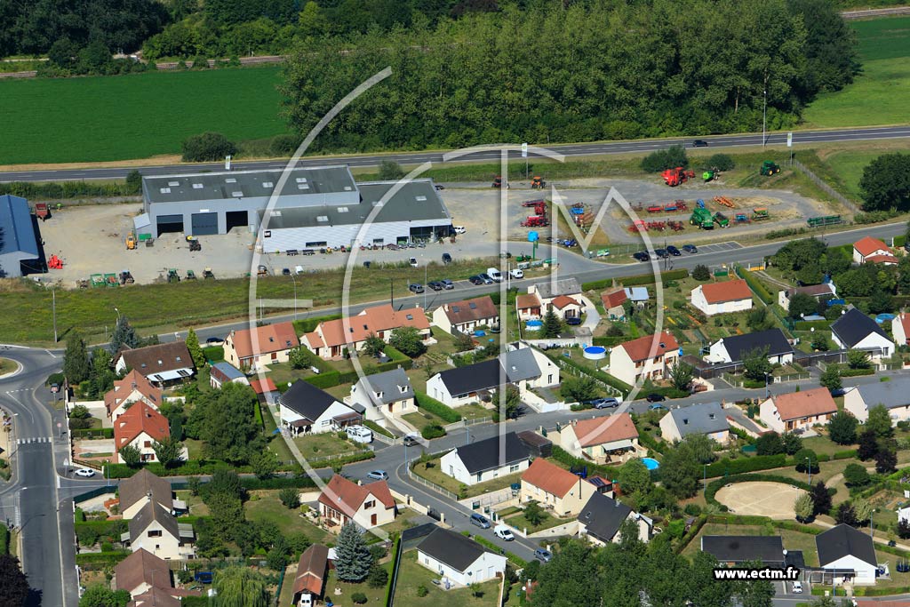 Photo arienne de Fismes