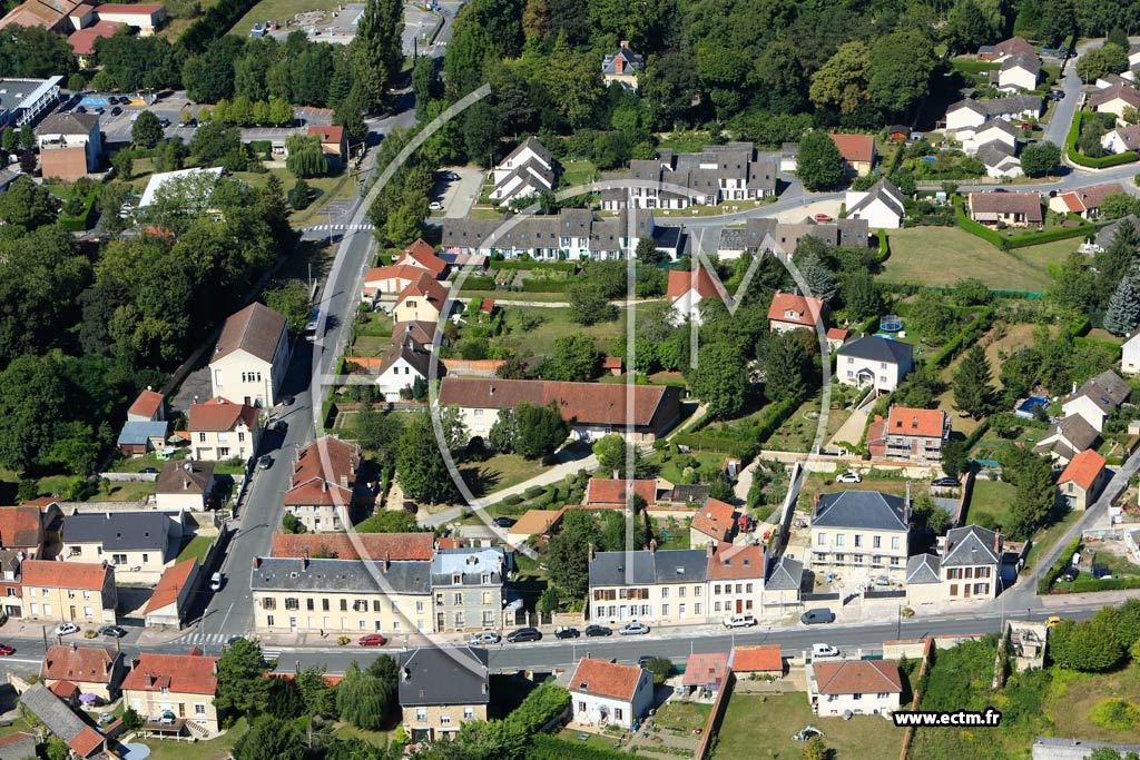 Photo arienne de Fismes
