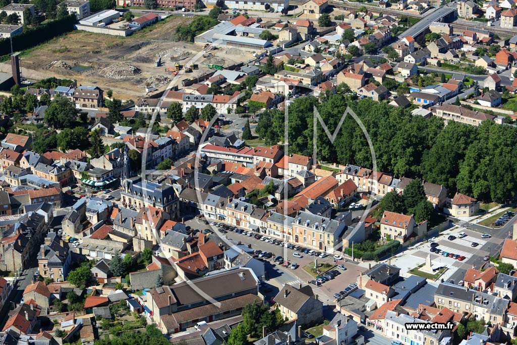 Photo arienne de Fismes