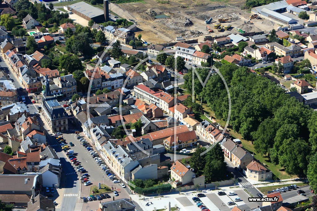 Photo arienne de Fismes