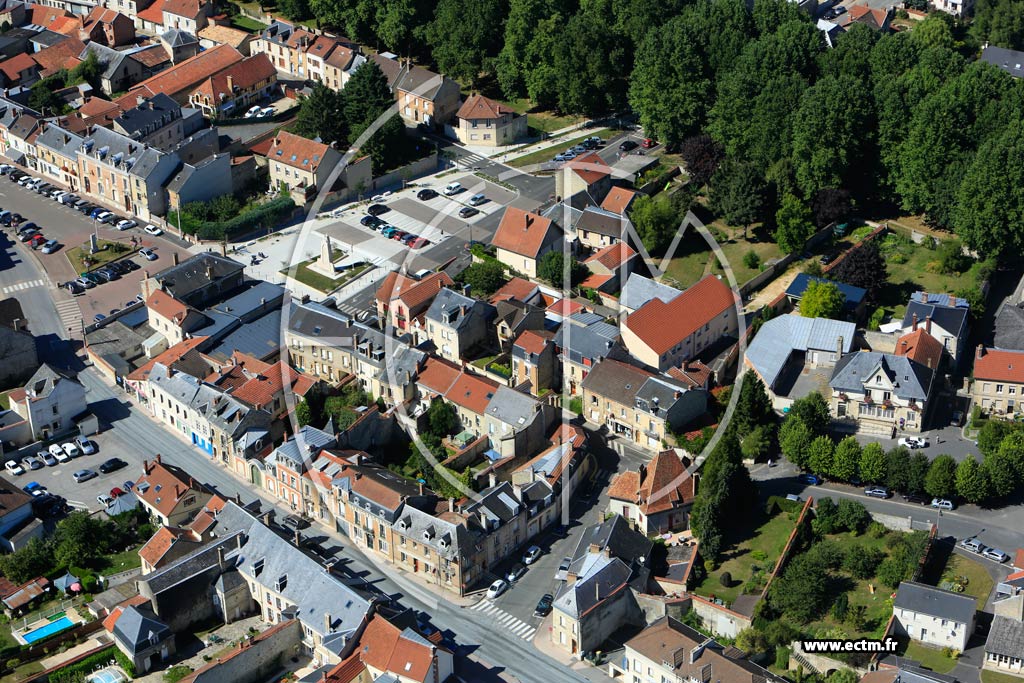 Photo arienne de Fismes