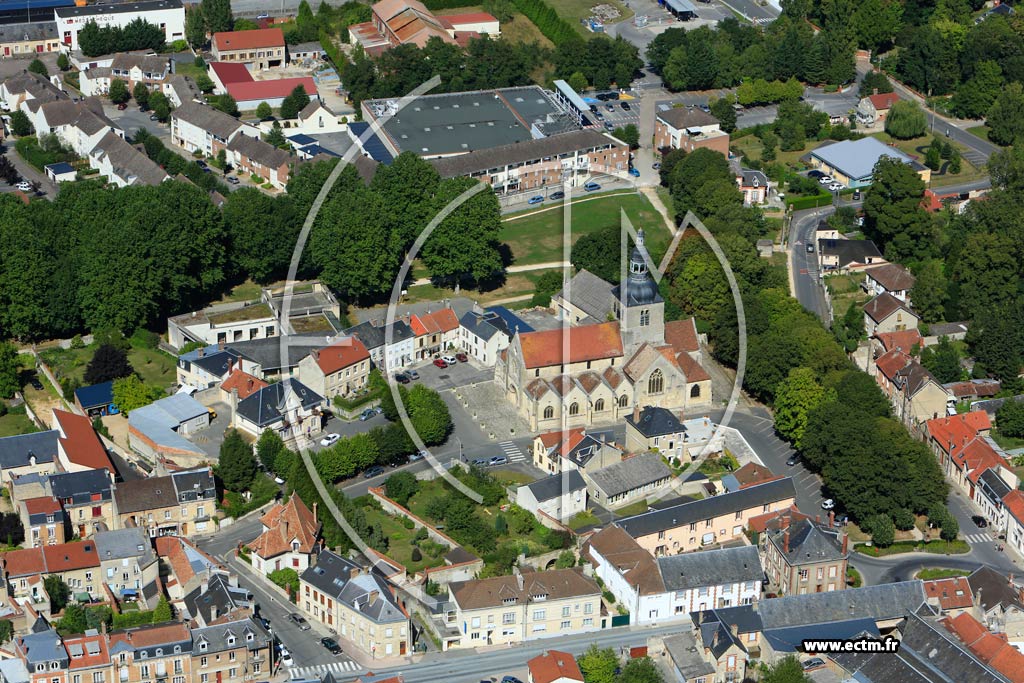 Photo arienne de Fismes