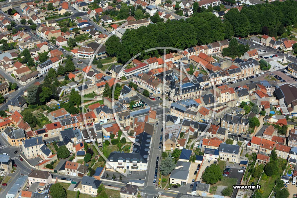 Photo arienne de Fismes