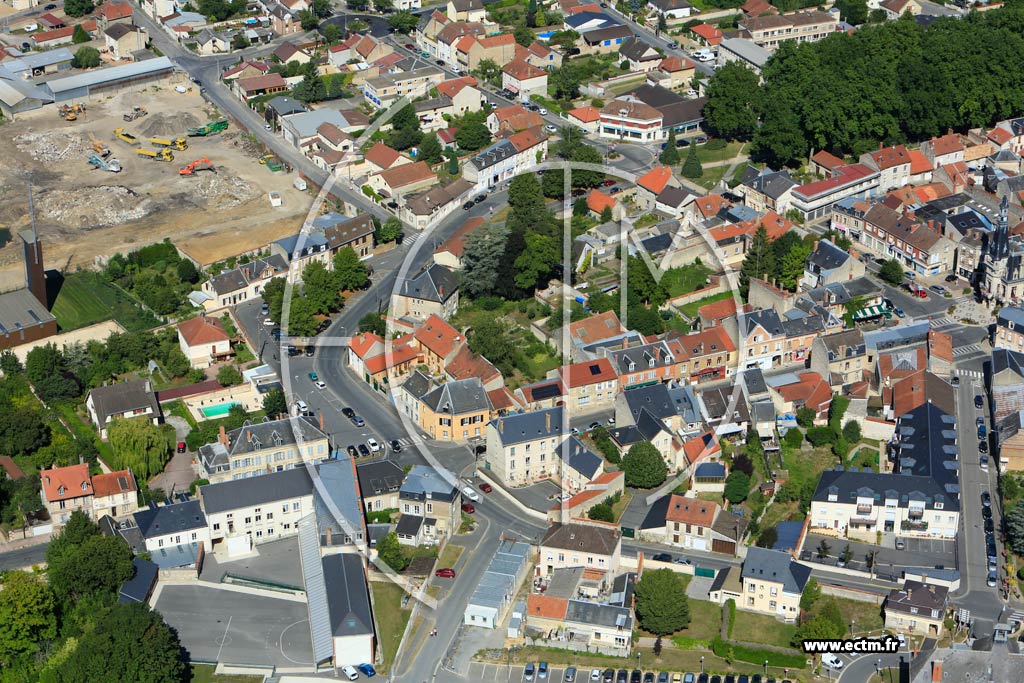 Photo arienne de Fismes