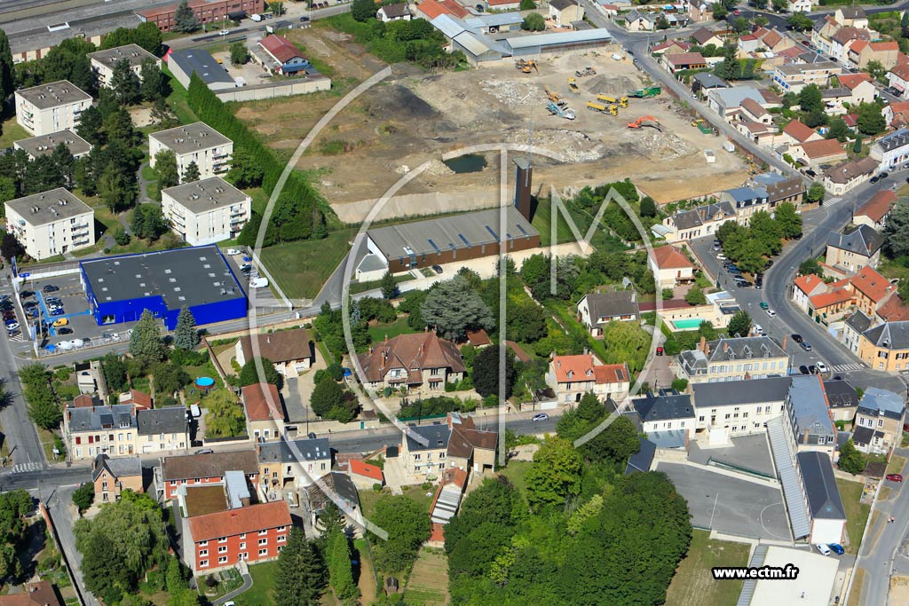 Photo arienne de Fismes