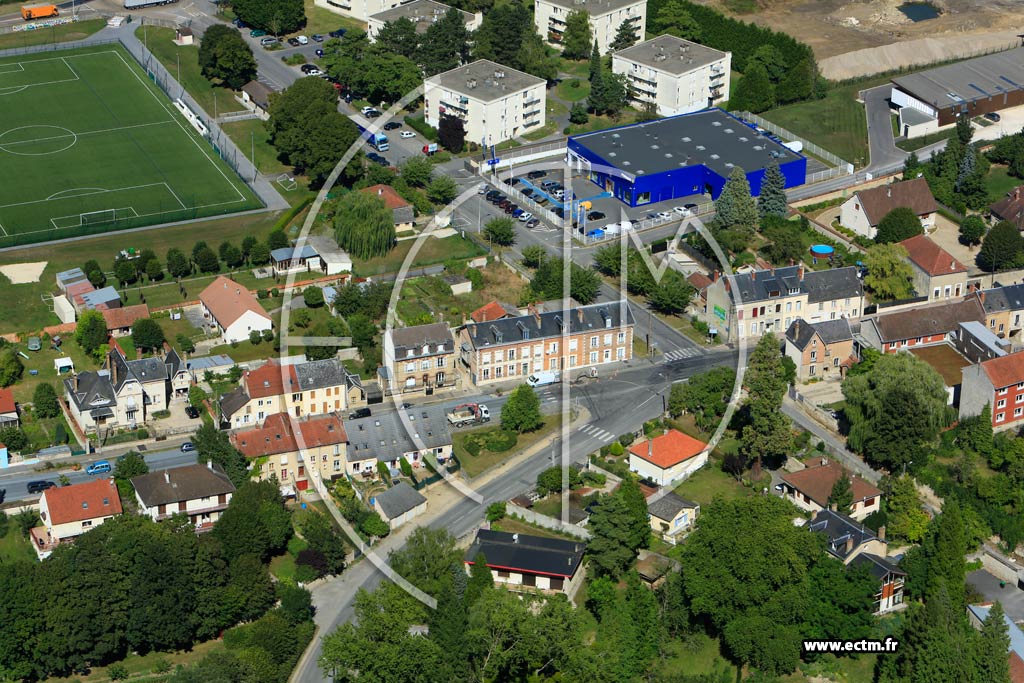 Photo arienne de Fismes