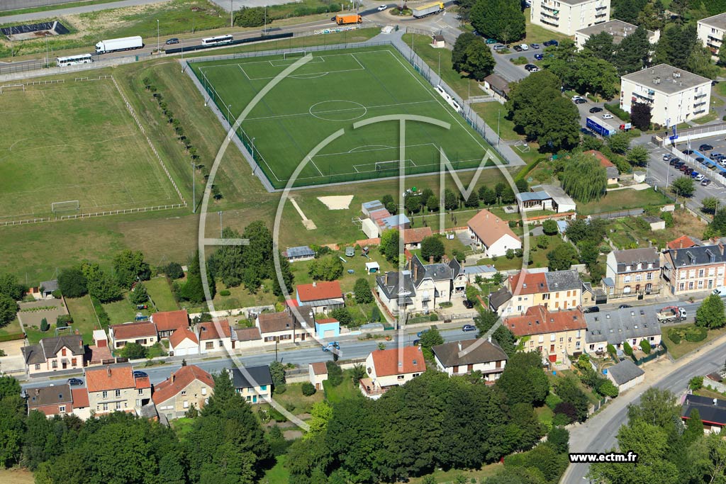 Photo arienne de Fismes