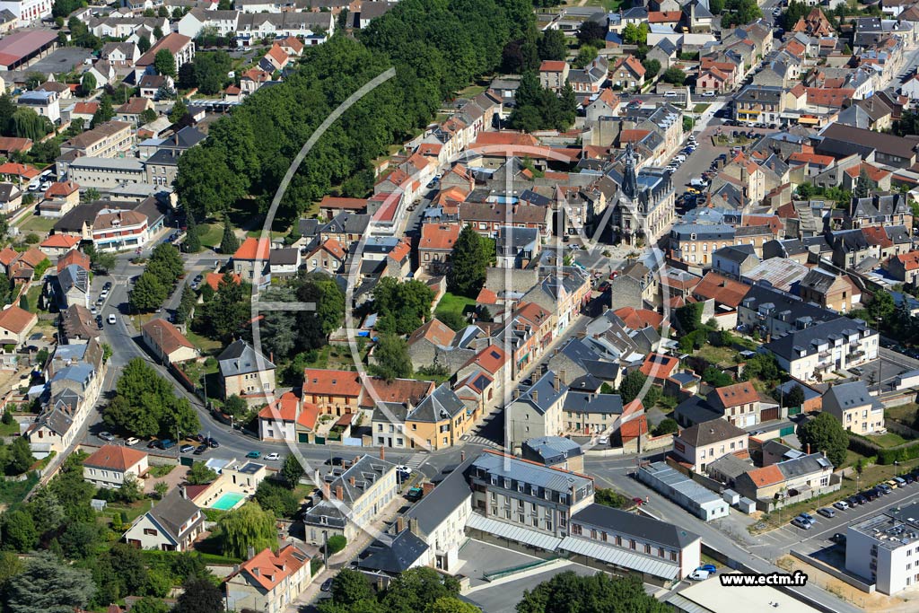 Photo arienne de Fismes
