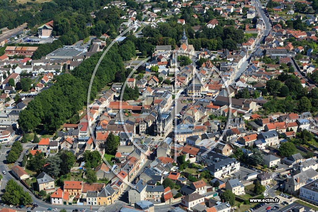 Photo arienne de Fismes
