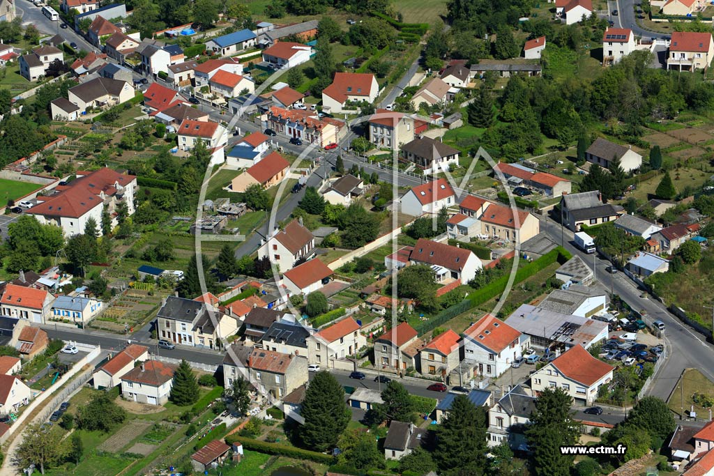 Photo arienne de Fismes