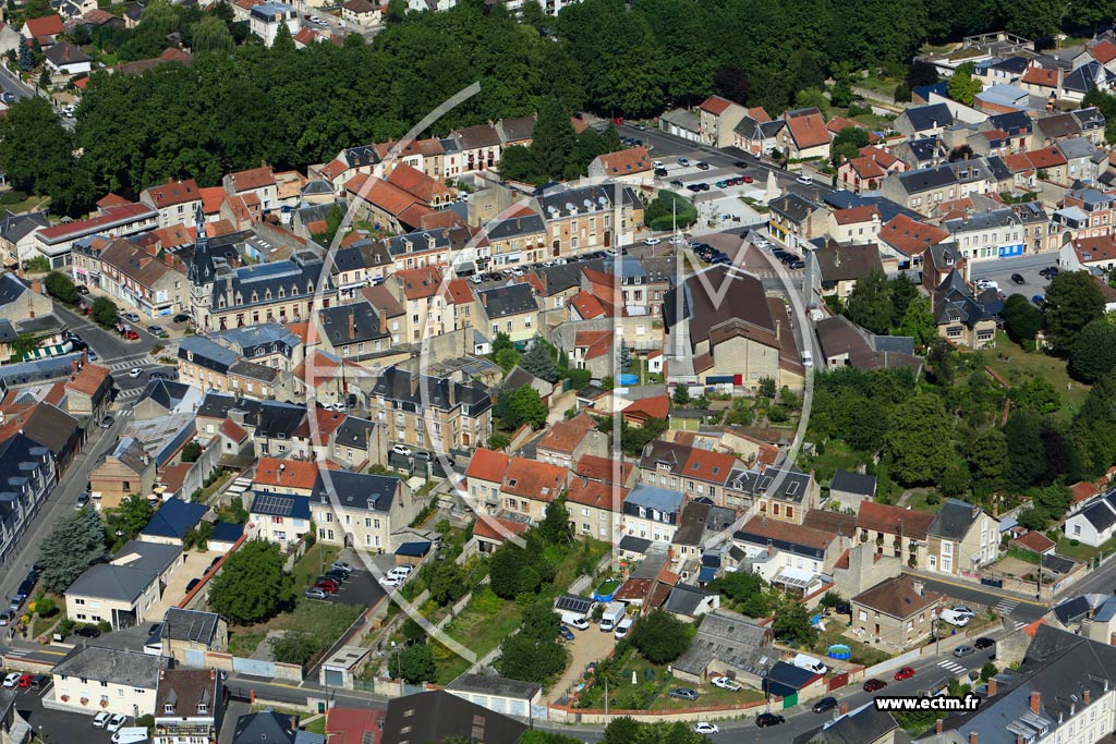 Photo arienne de Fismes
