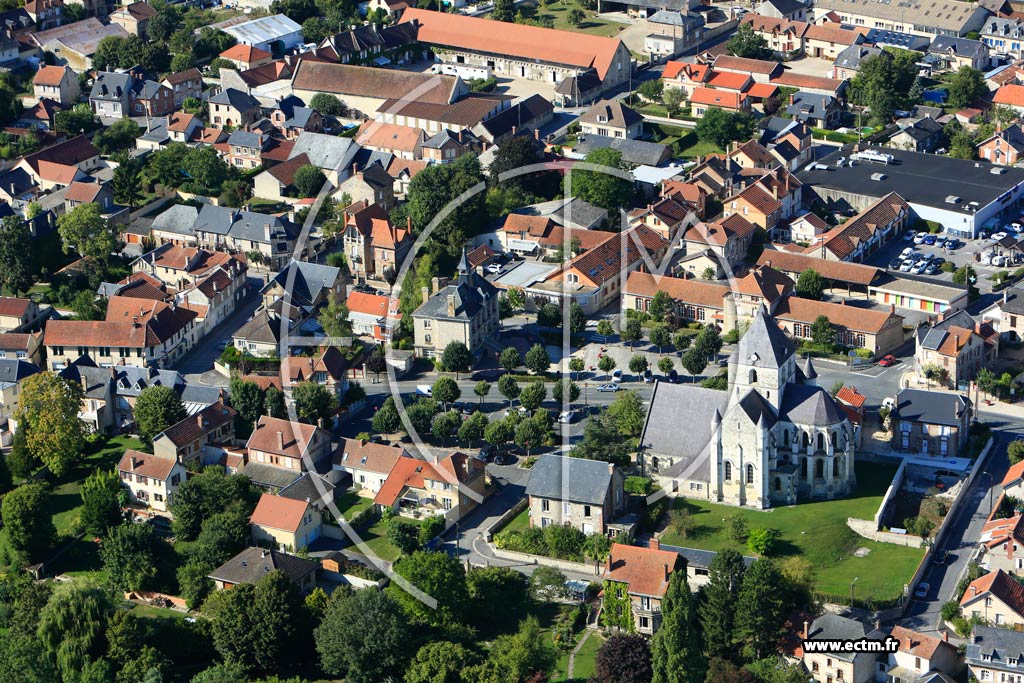 Photo arienne de Guignicourt