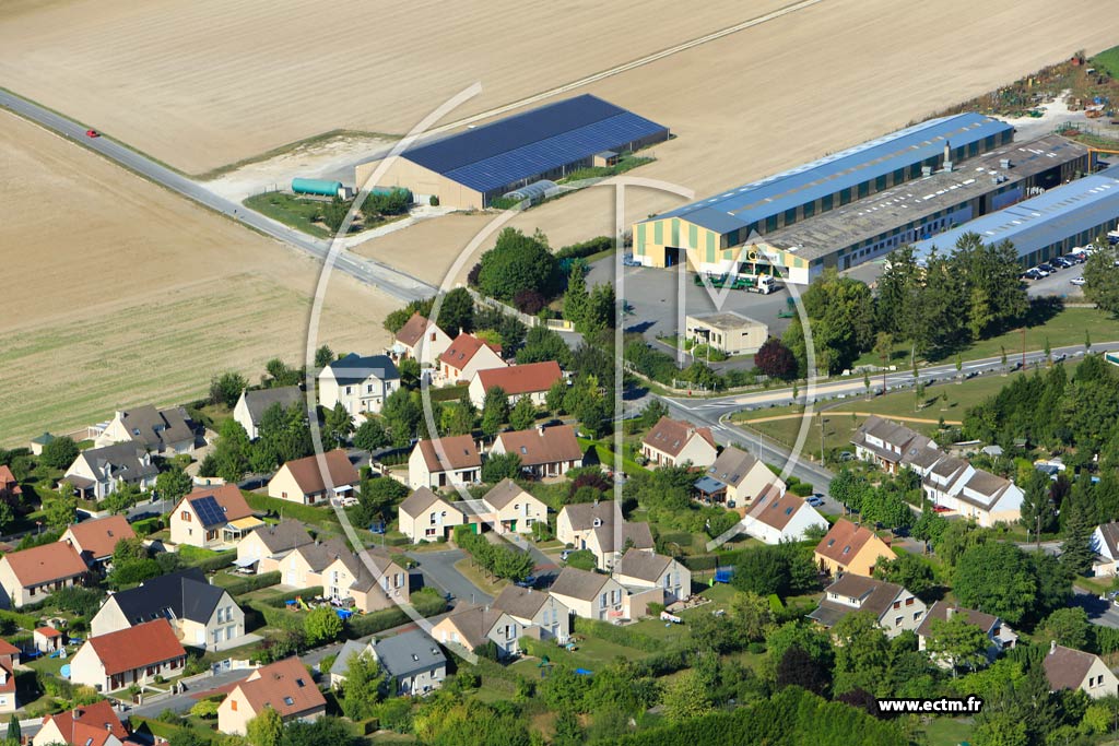 Photo arienne de Guignicourt