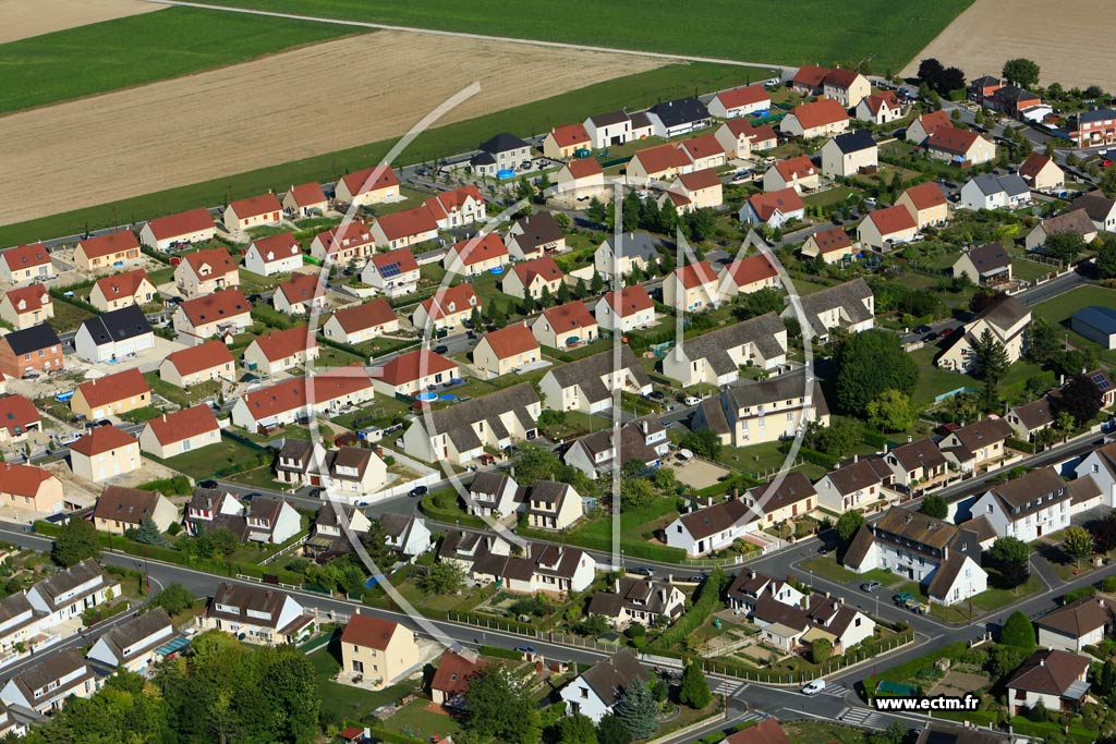 Photo arienne de Guignicourt