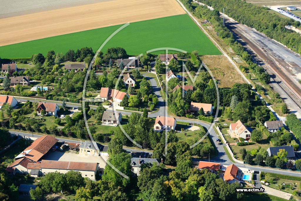 Photo arienne de Guignicourt
