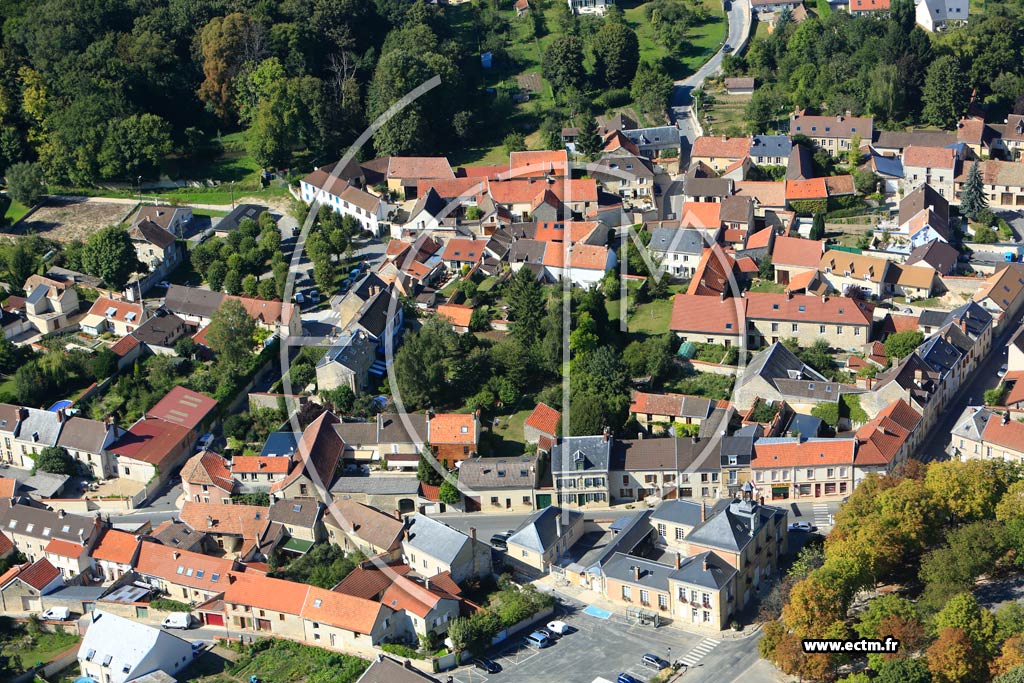 Photo arienne de Hermonville