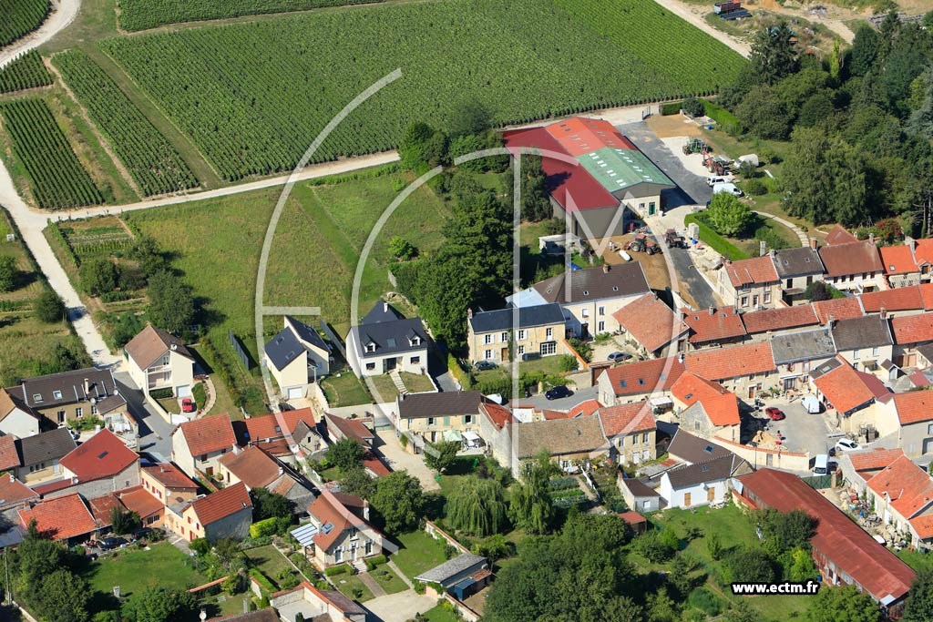 Photo arienne de Hermonville