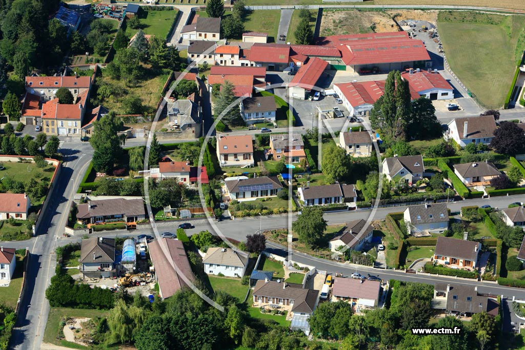 Photo arienne de Hermonville